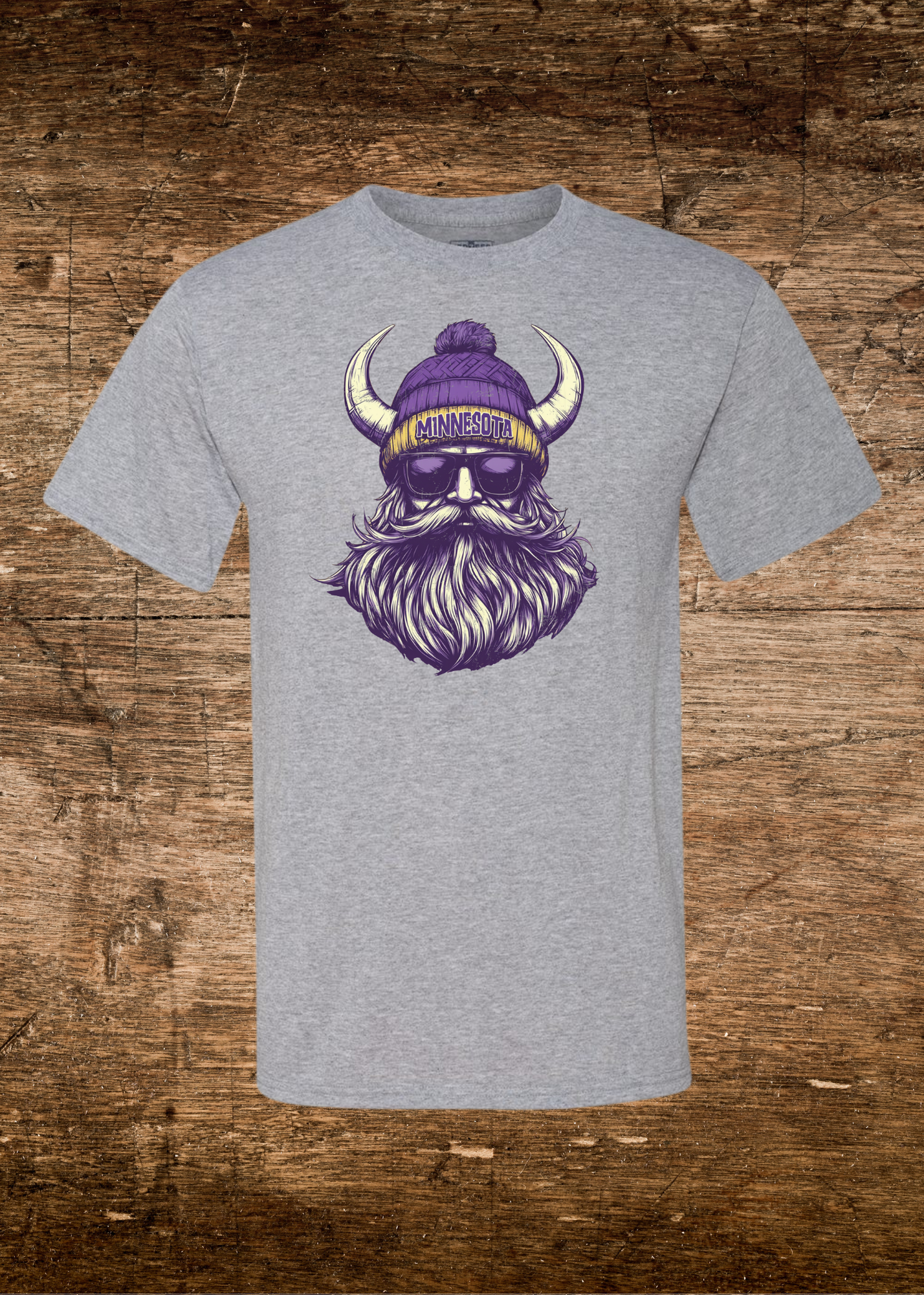 Unisex MN Vikings Retro Mascot Tee