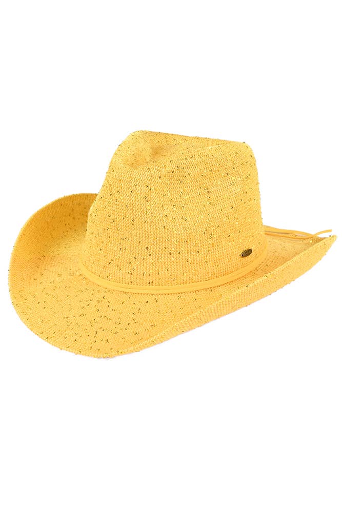 C.C Sequin Cowboy Hat