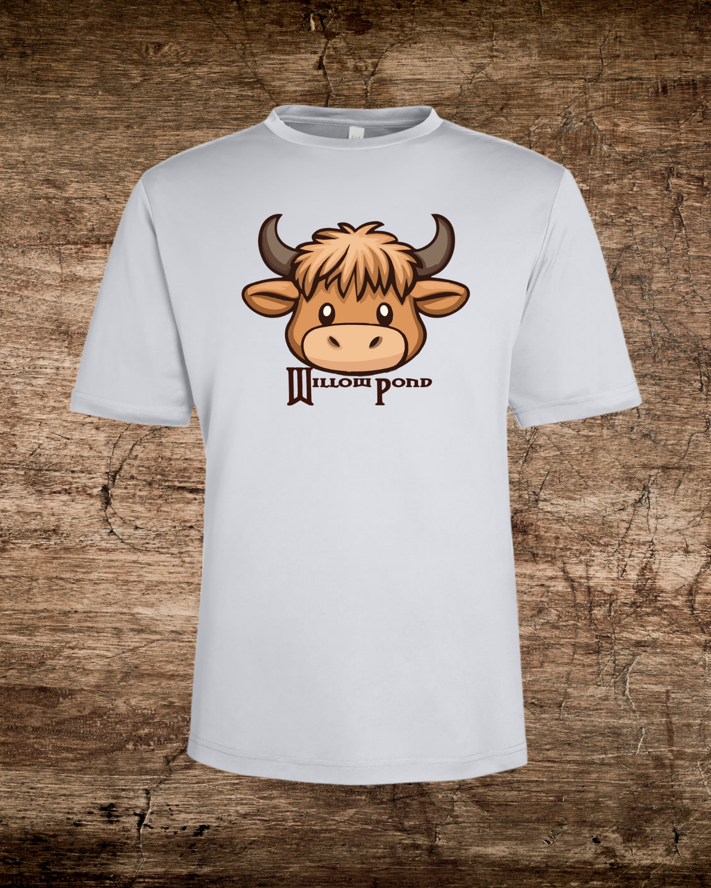 Unisex Willow Pond Highland Cow Tee