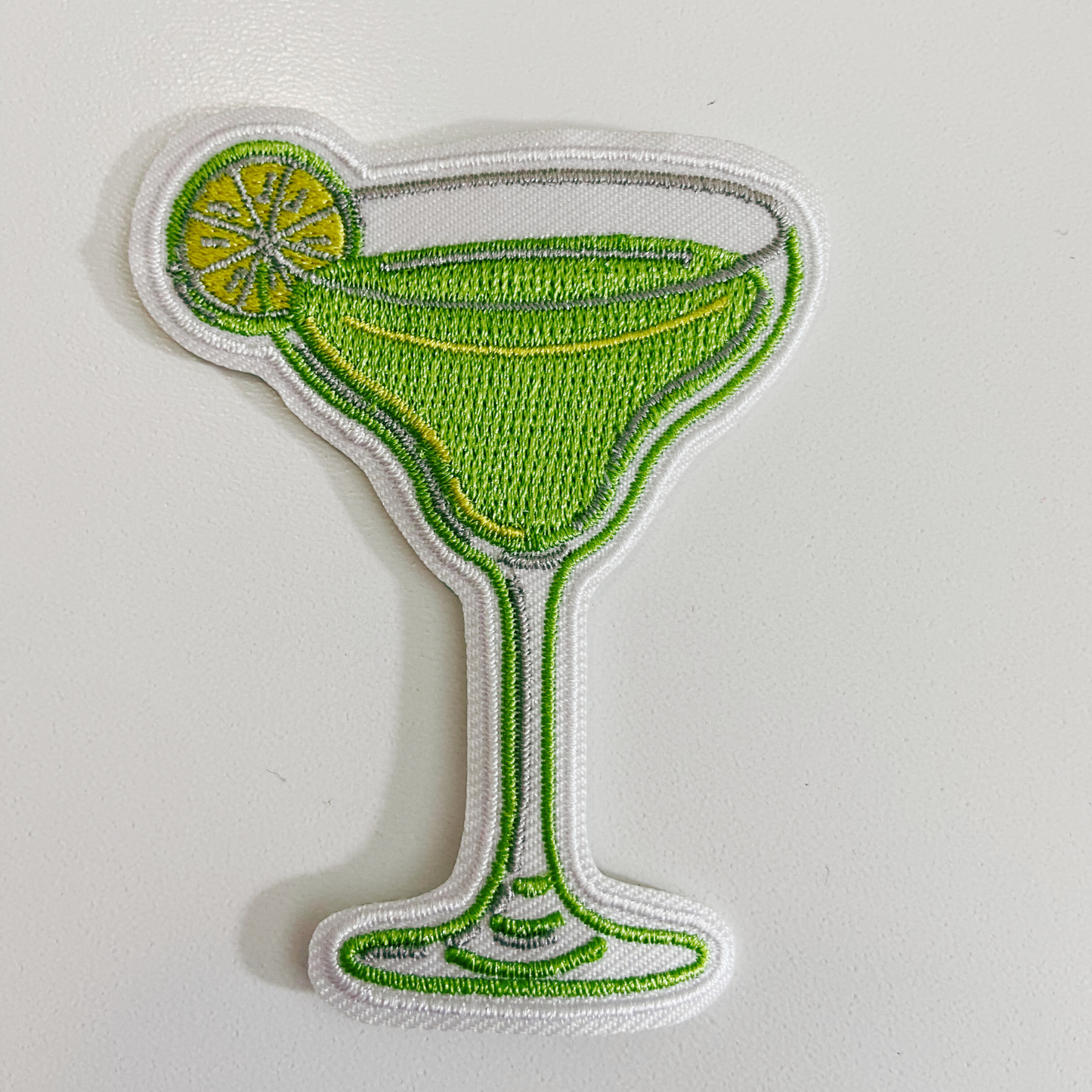 2.5" Margarita - Embroidered Hat Patch (new Version)