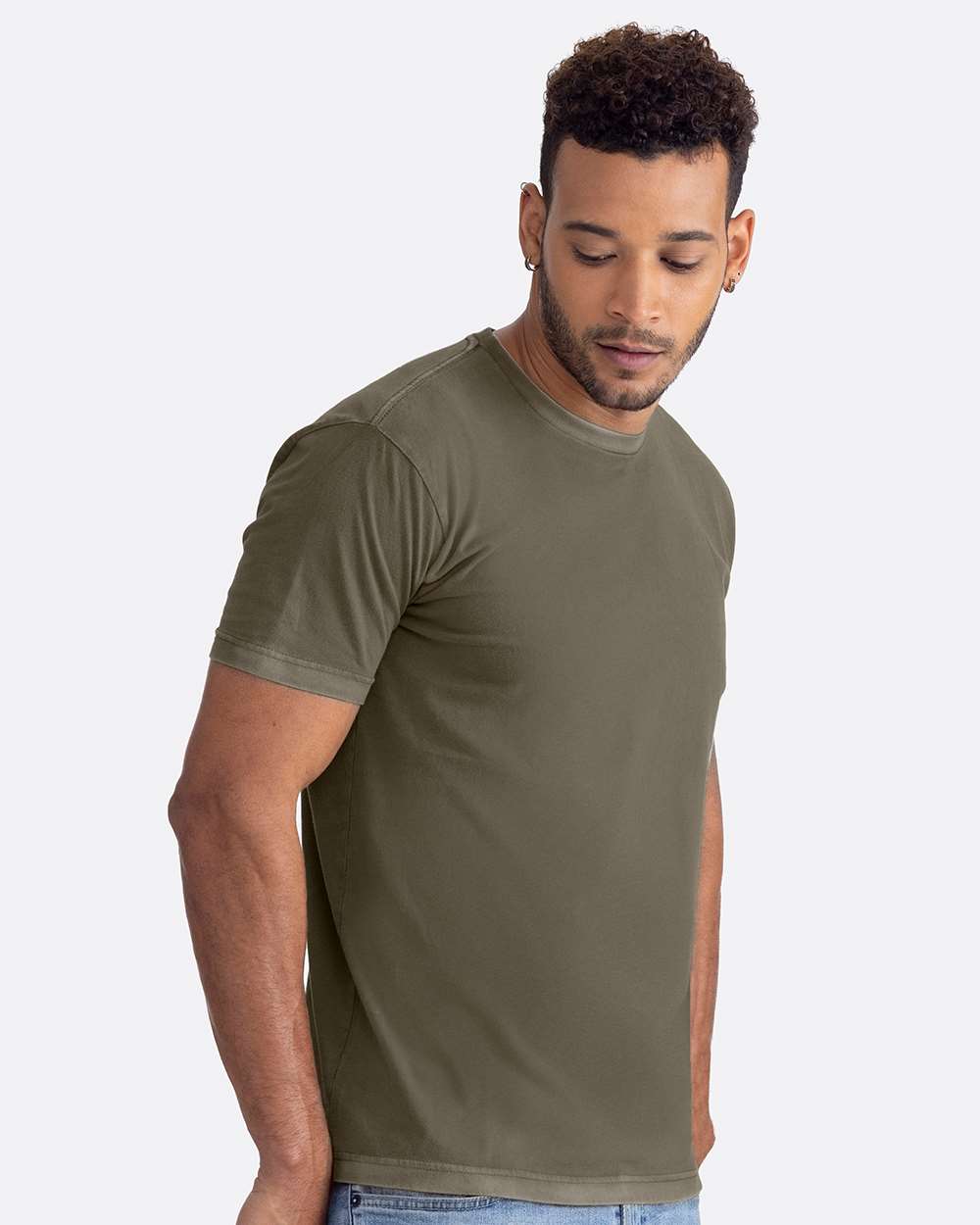 Downtown Social Unisex Next Level Soft Wash Tee 1-Sided w/Flag