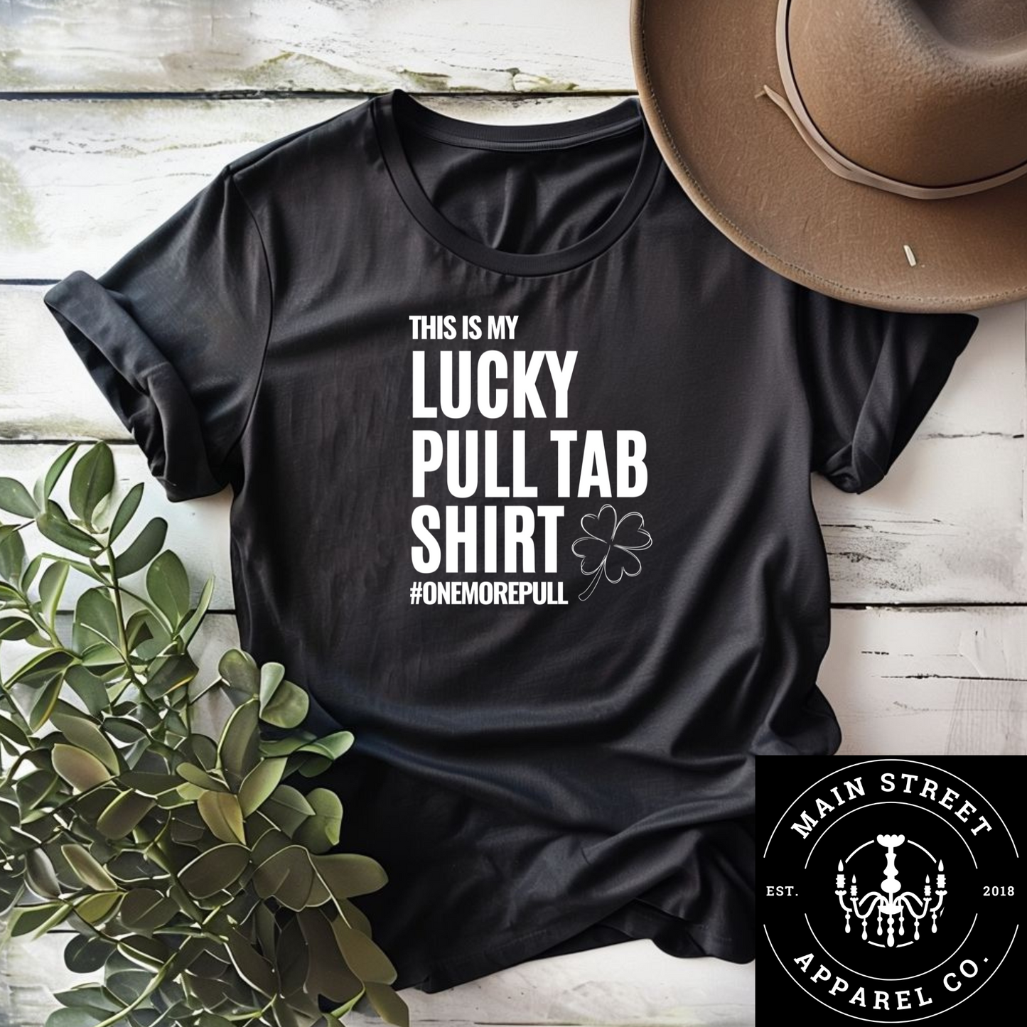 Lucky Pull Tab Unisex Graphic Tee
