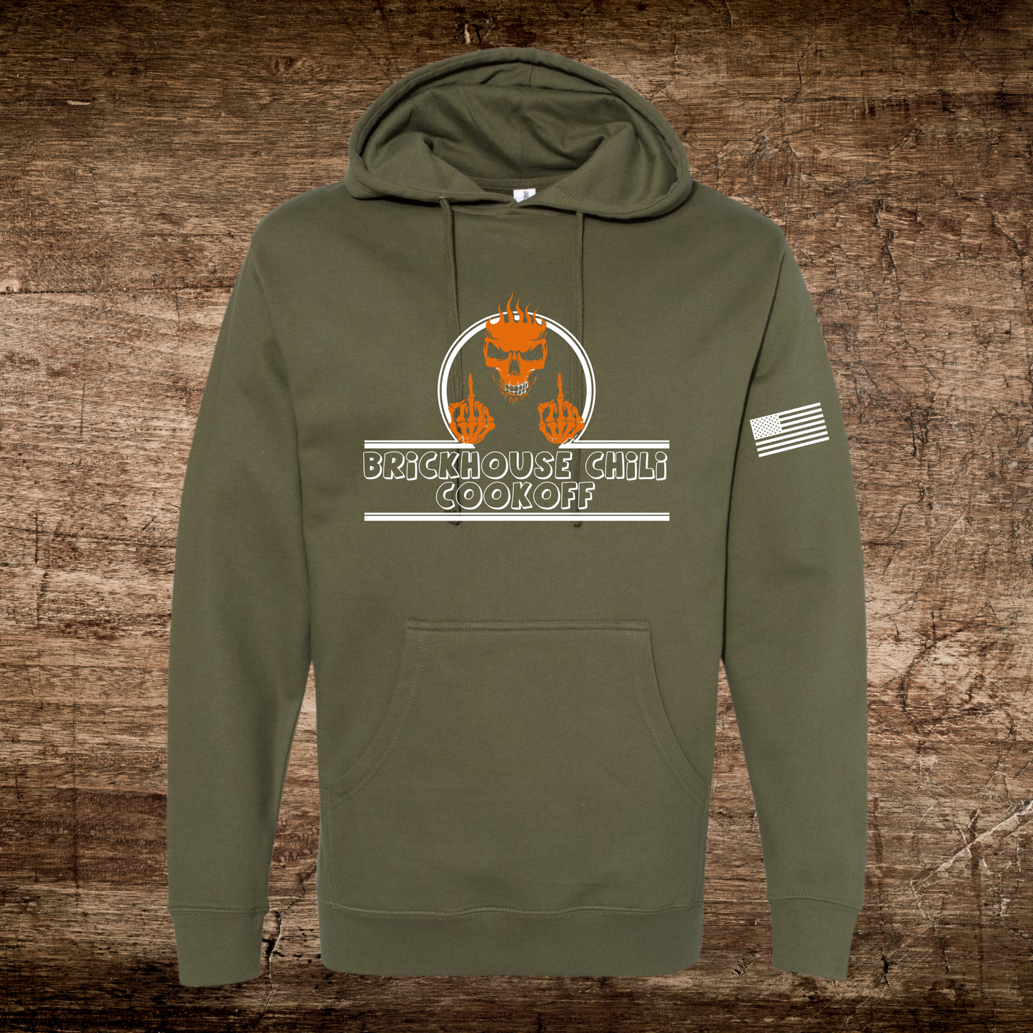 Brickhouse Chili Cookoff One-Sided Hoodie