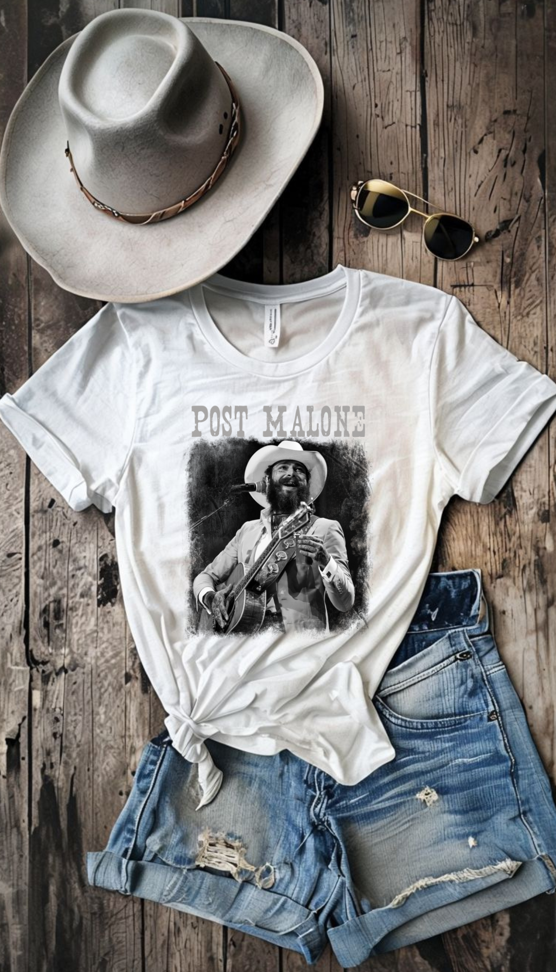 Post Malone Photo Graphic Tee
