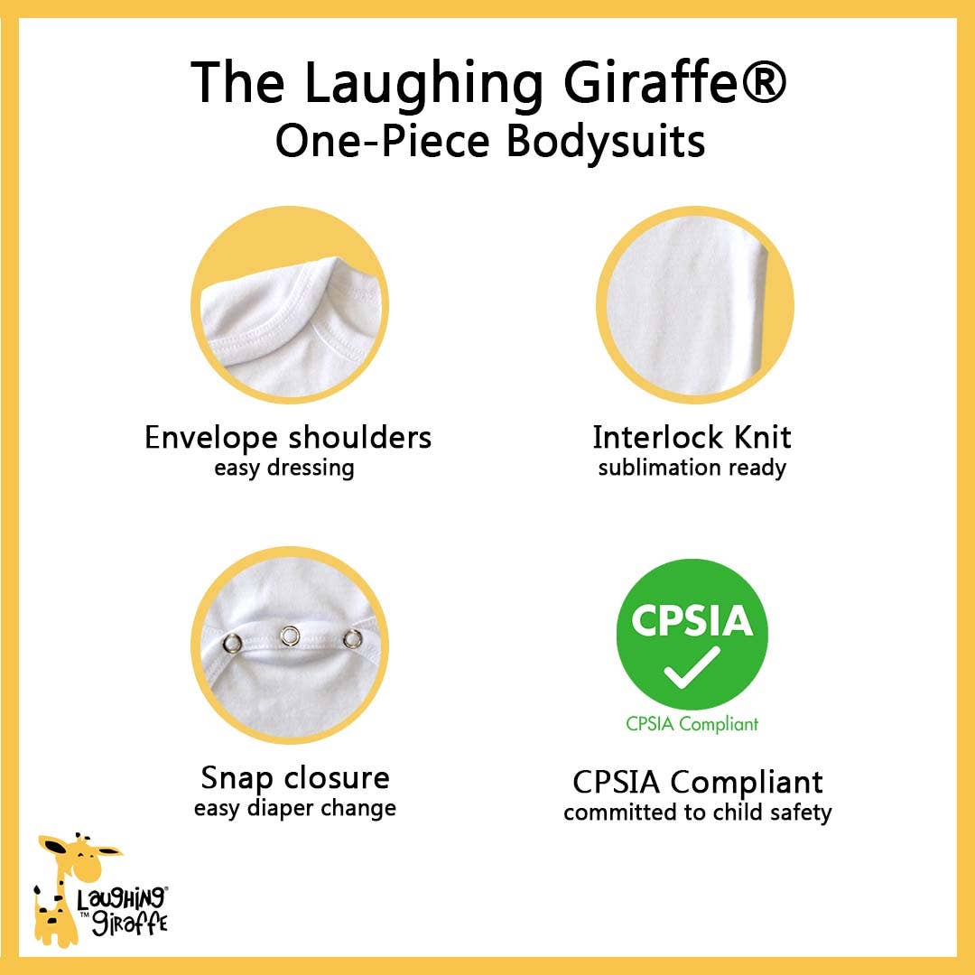 Baby Long Sleeve Bodysuit Blanks Infant Embroidery DIY