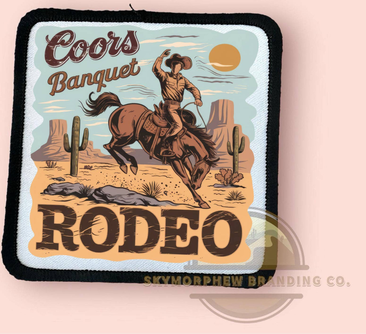 Coors Bronc Rider-Brown