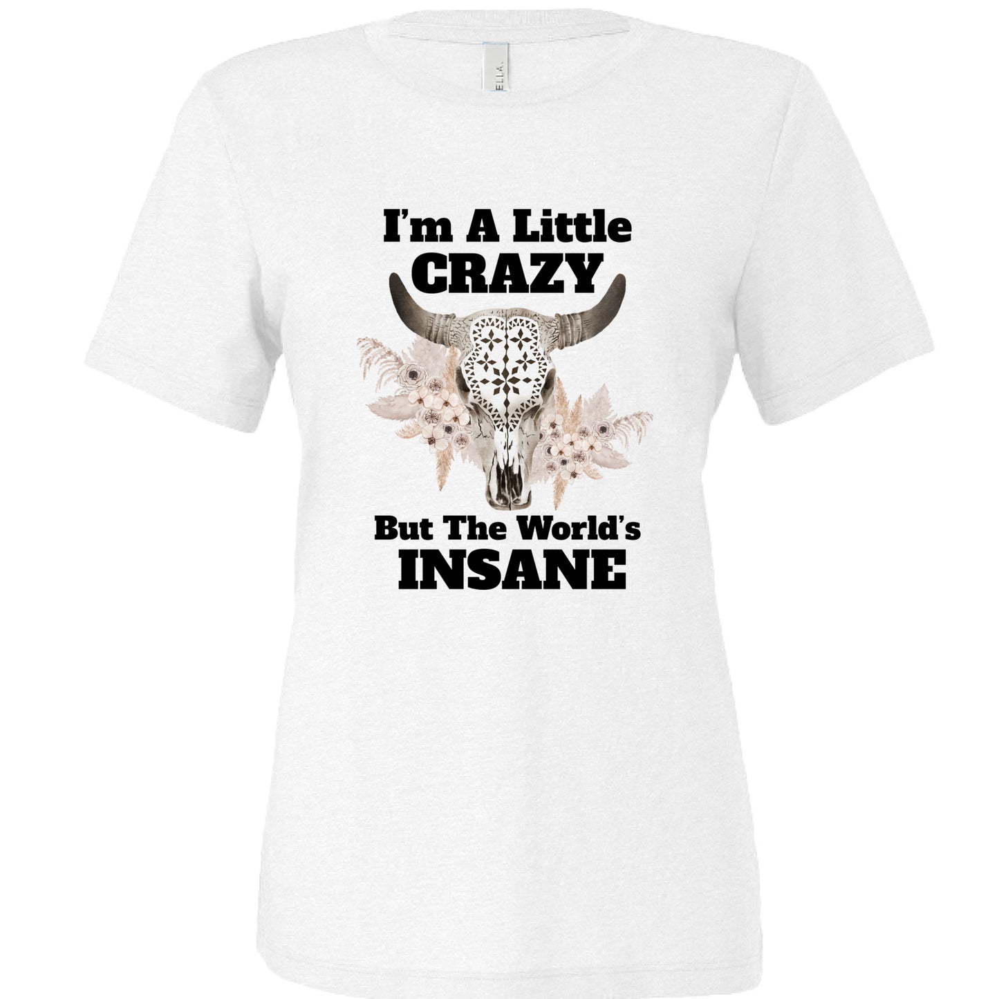 SOLID WHT TRIBELND - FRONT
