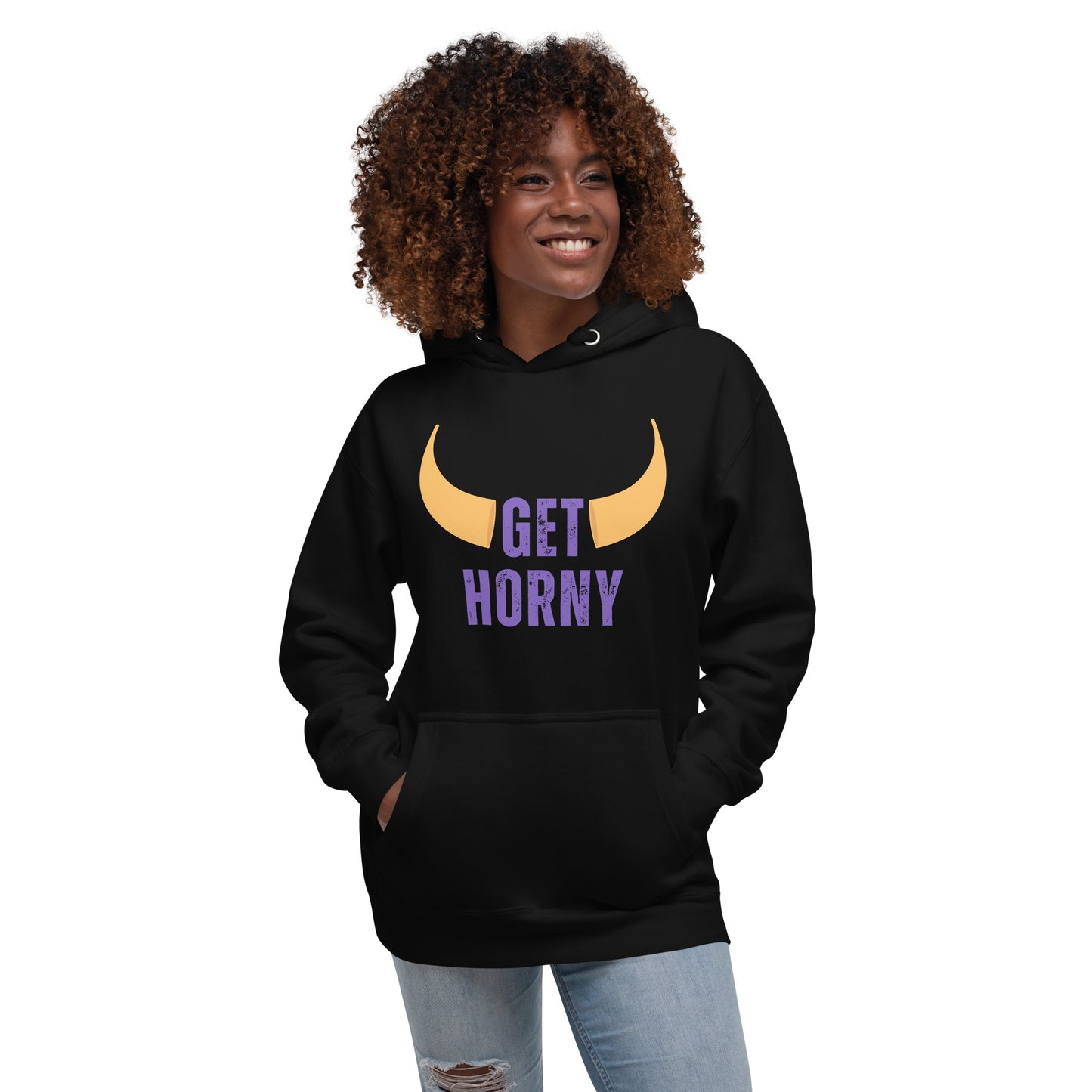 Unisex MN Vikings Get Horny Hoodie