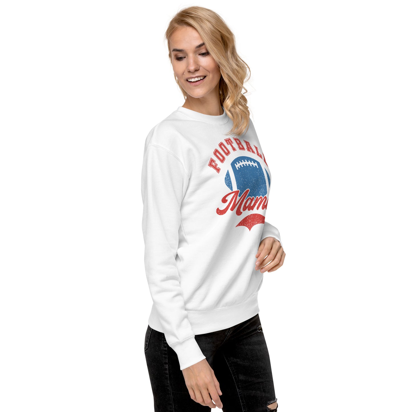 Football Mama Unisex Premium Sweatshirt