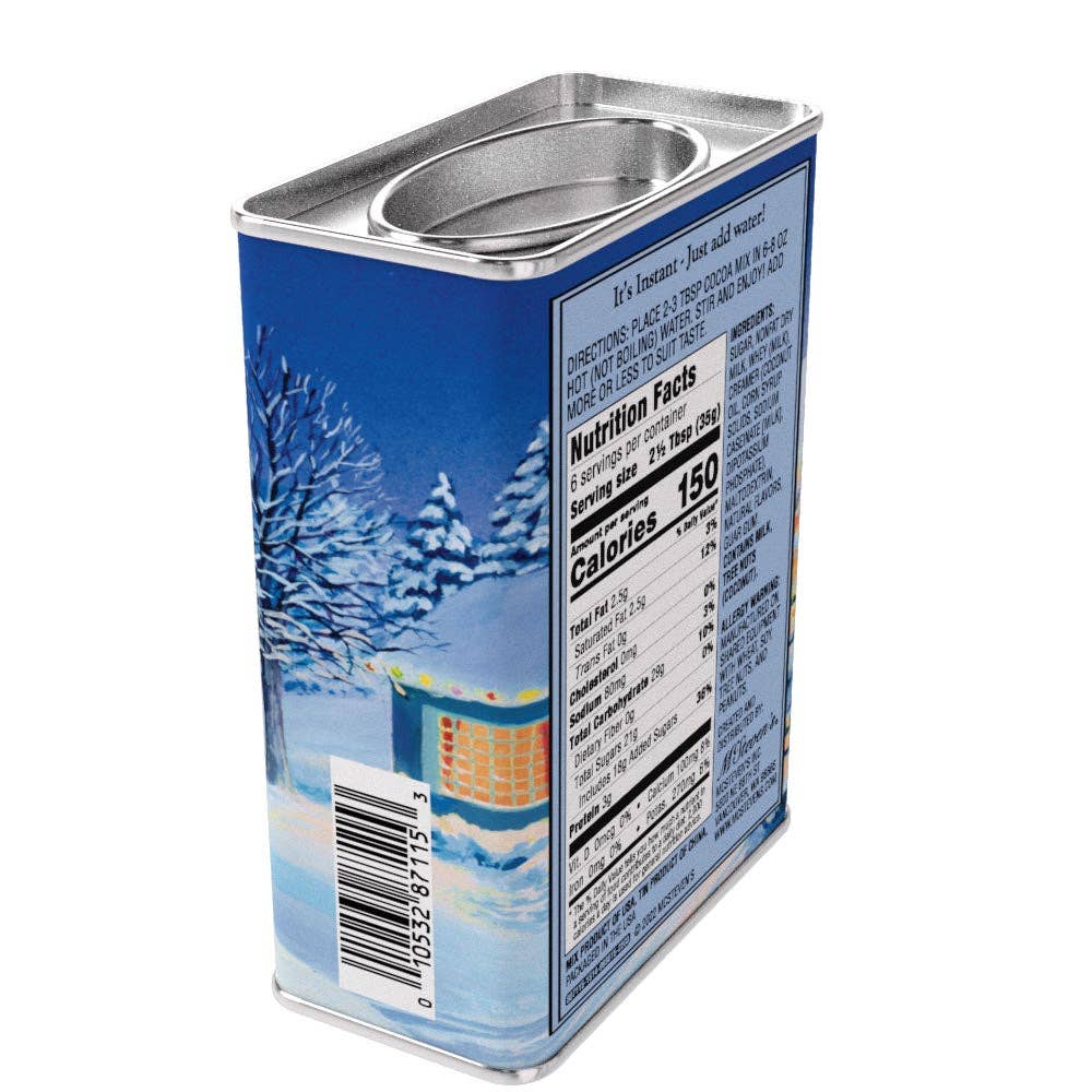 White Christmas Belgian White Hot Chocolate (8oz Tins)