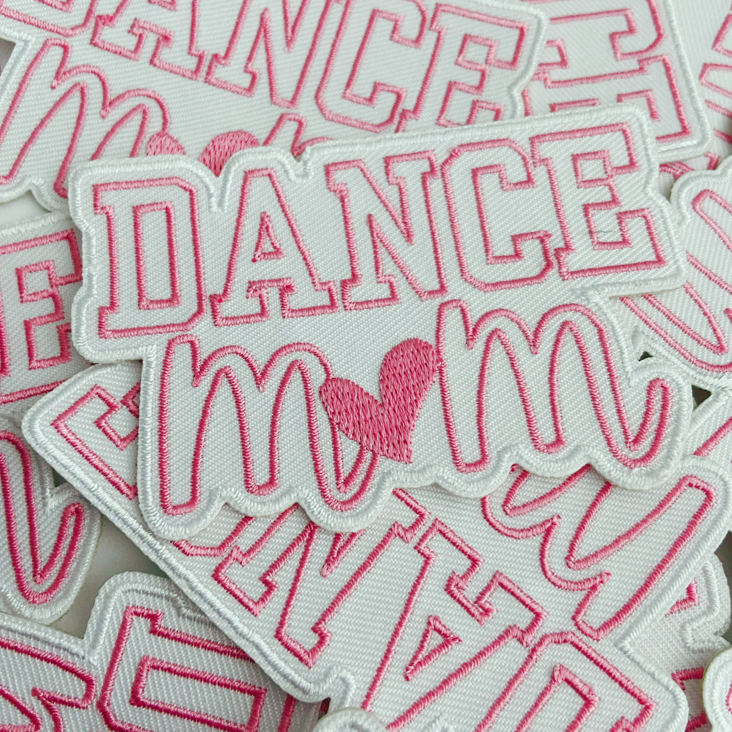 3.5" Dance Mom -  Embroidered Hat Patch