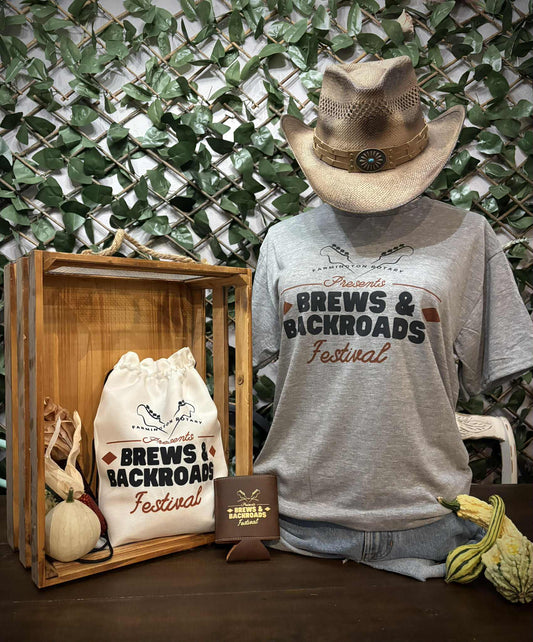 Brews & Backroads Short Sleeve Tee Pre-Pack
