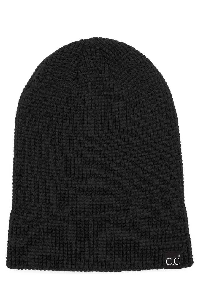 C.C Slouchy Cuff Beanie Hat