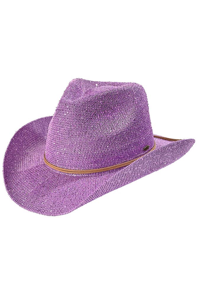 C.C Sequin Cowboy Hat
