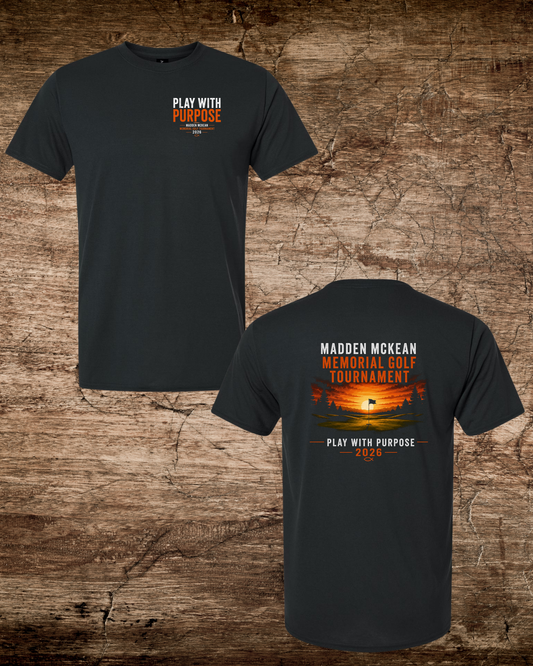 Madden Foundation Play with Purpose Memorial Golf Tournament 2026 Tee 2-sided