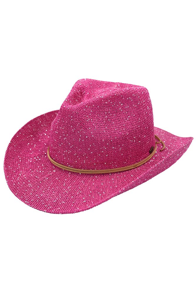 C.C Sequin Cowboy Hat