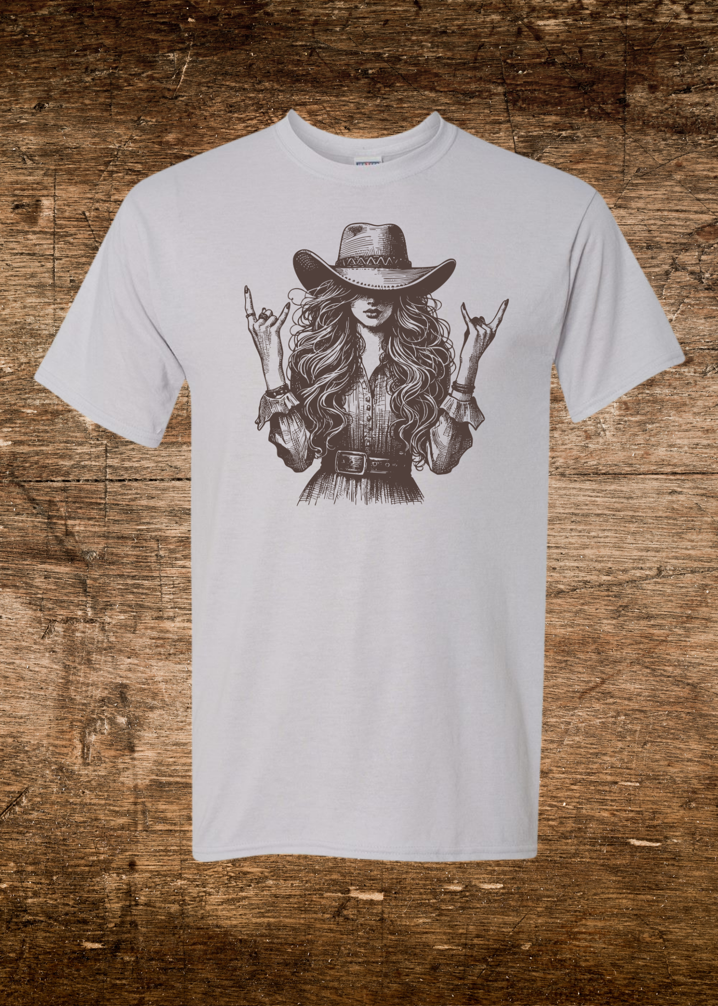 Unisex Cowgirl With Attitude Tee