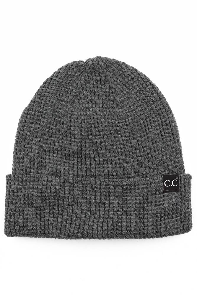 C.C Slouchy Cuff Beanie Hat