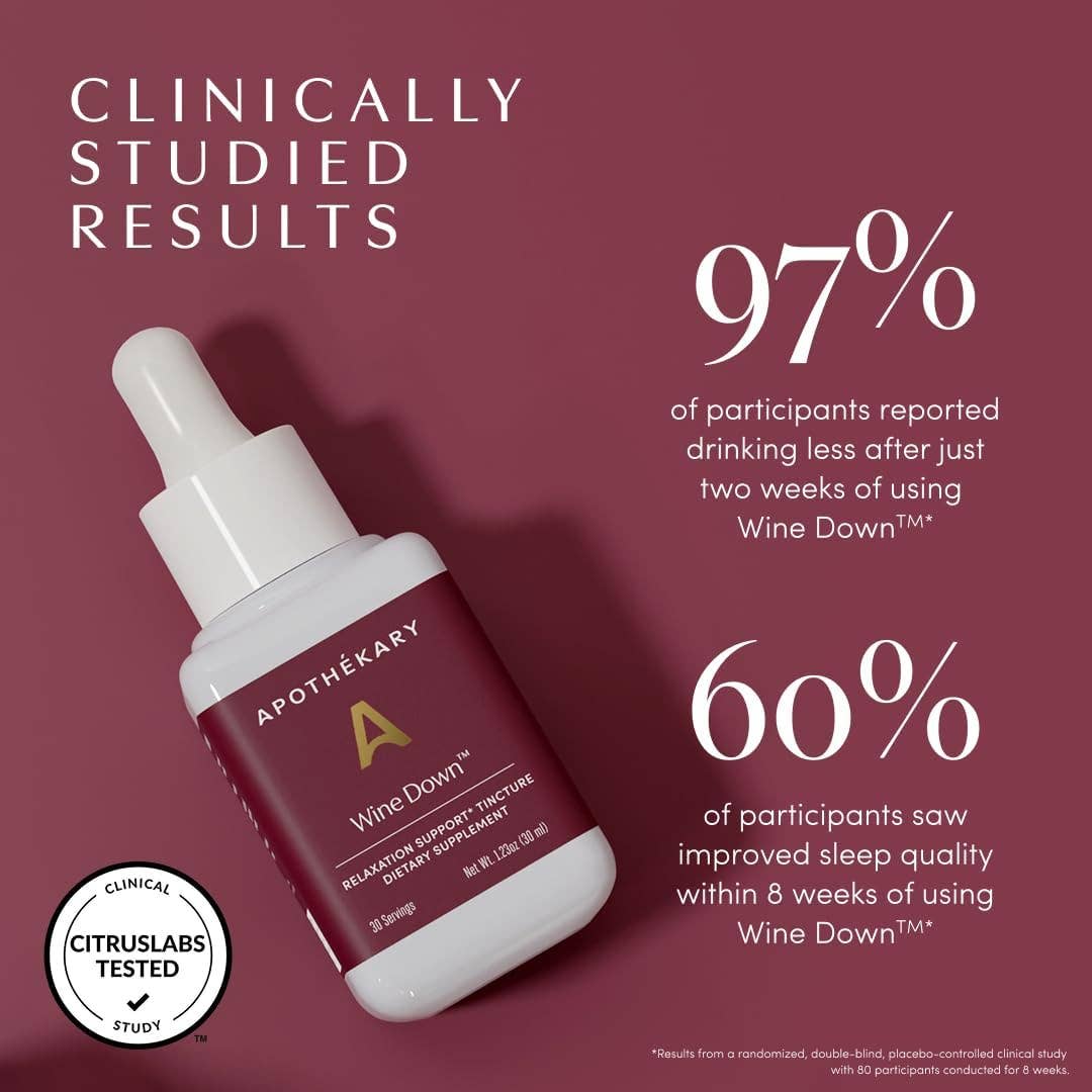 Wine Down™ - relaxation & sleep support tincture