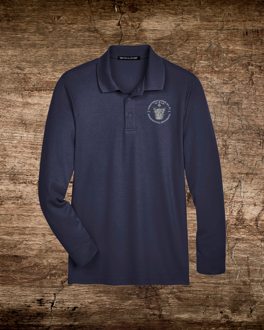 Men's Long Sleeve Polo