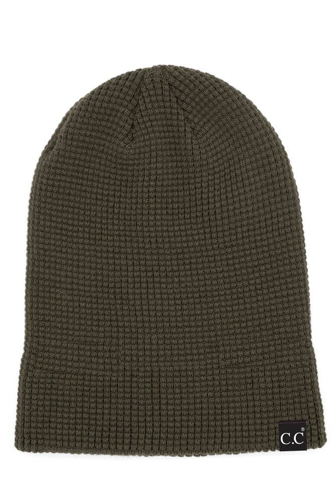 C.C Slouchy Cuff Beanie Hat