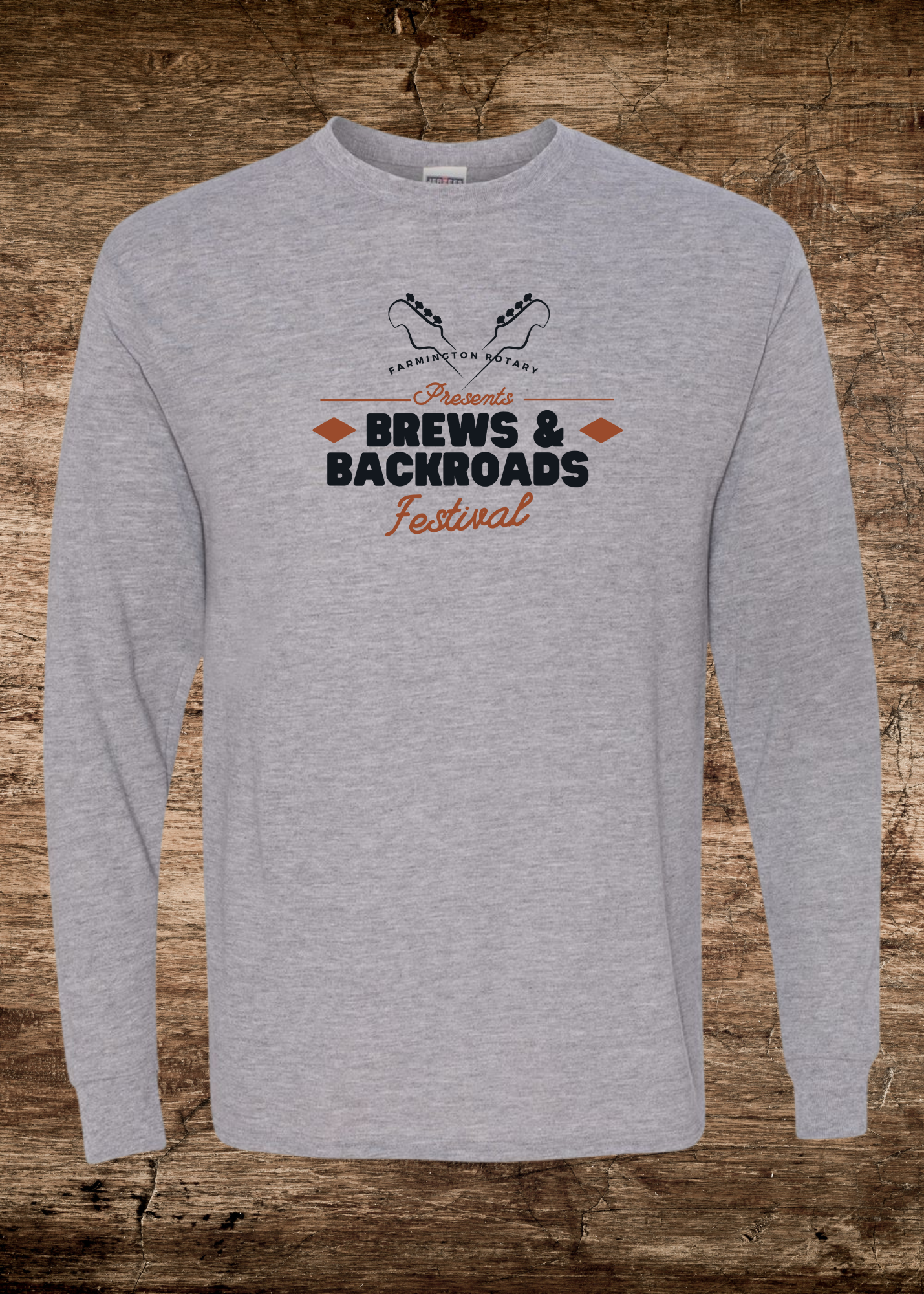 Brews & Backroads Long Sleeve Graphic Tee