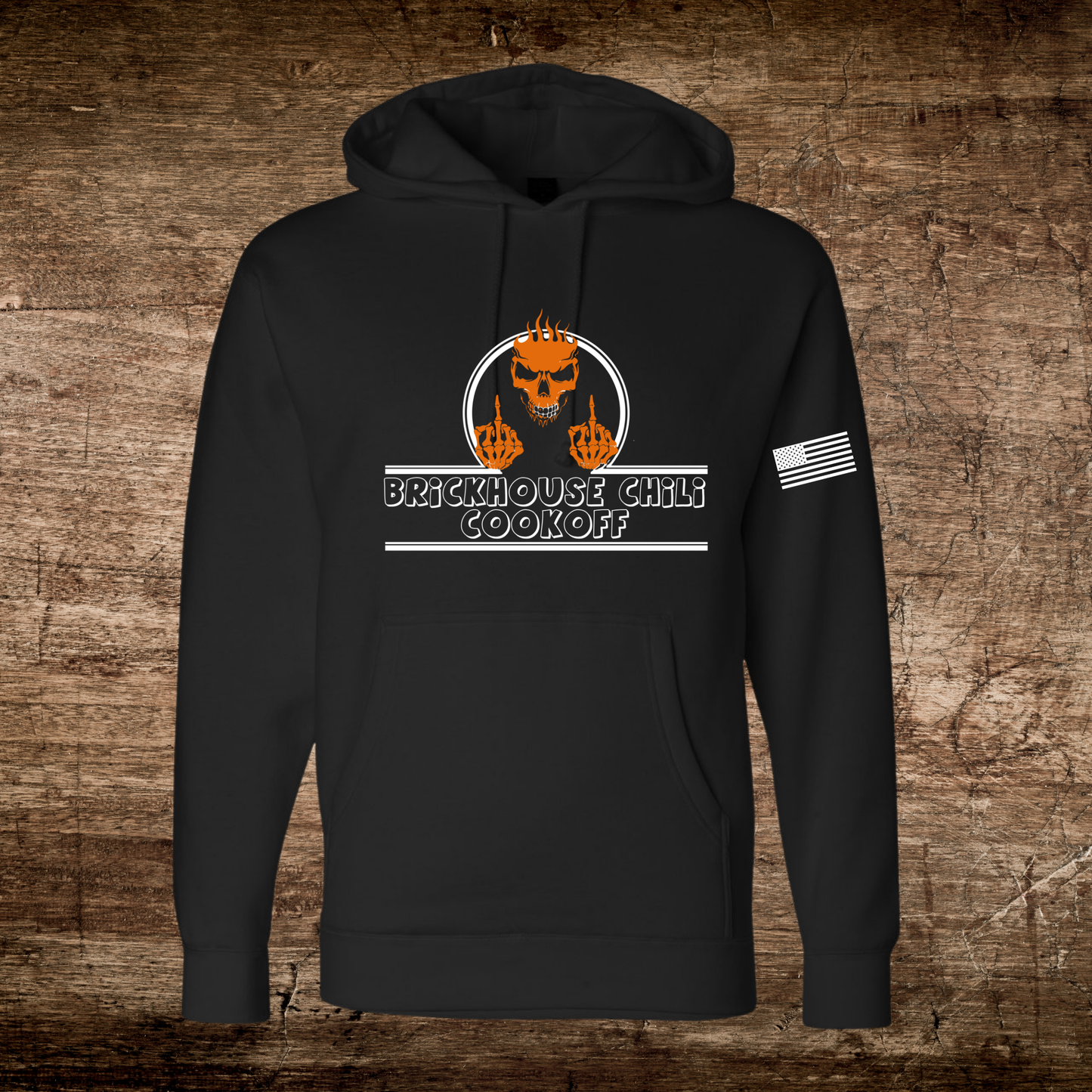 Brickhouse Chili Cookoff One-Sided Hoodie