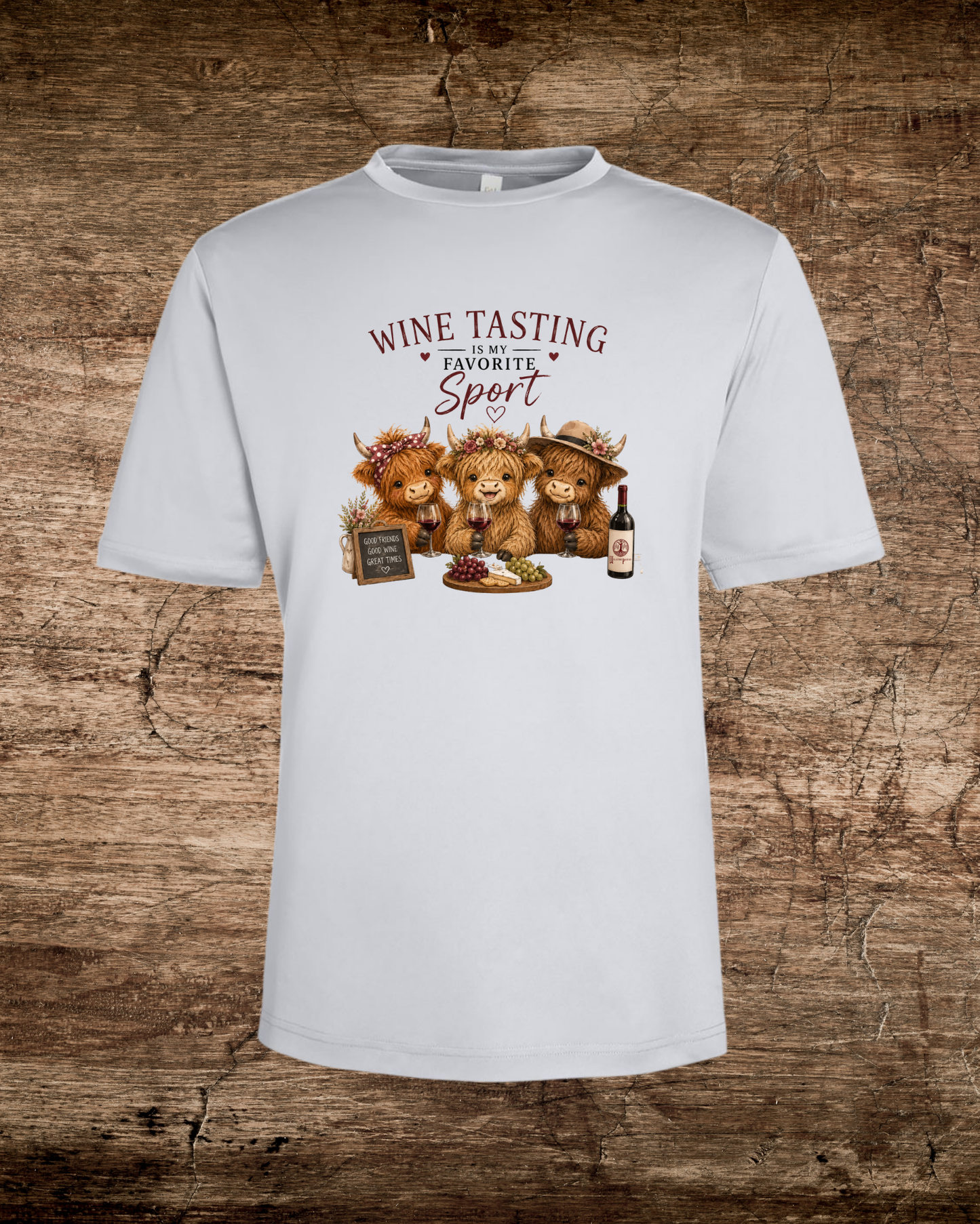 Unisex Wine Tasting Is My Favorite Sport Tee