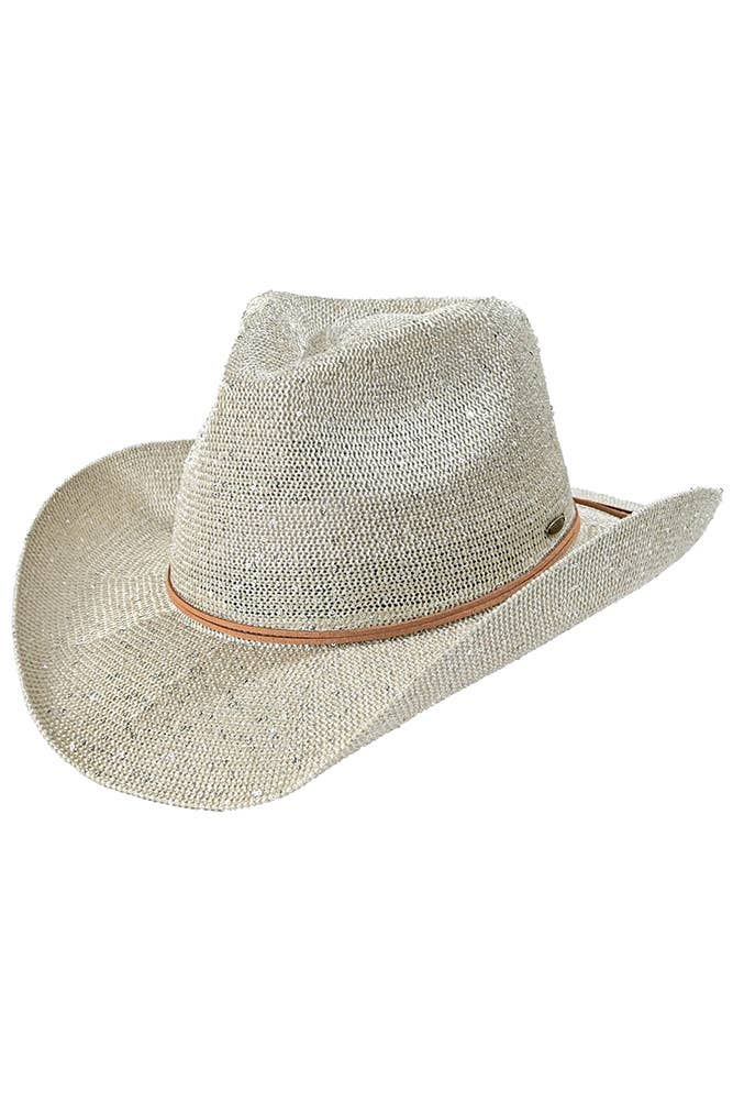 C.C Sequin Cowboy Hat