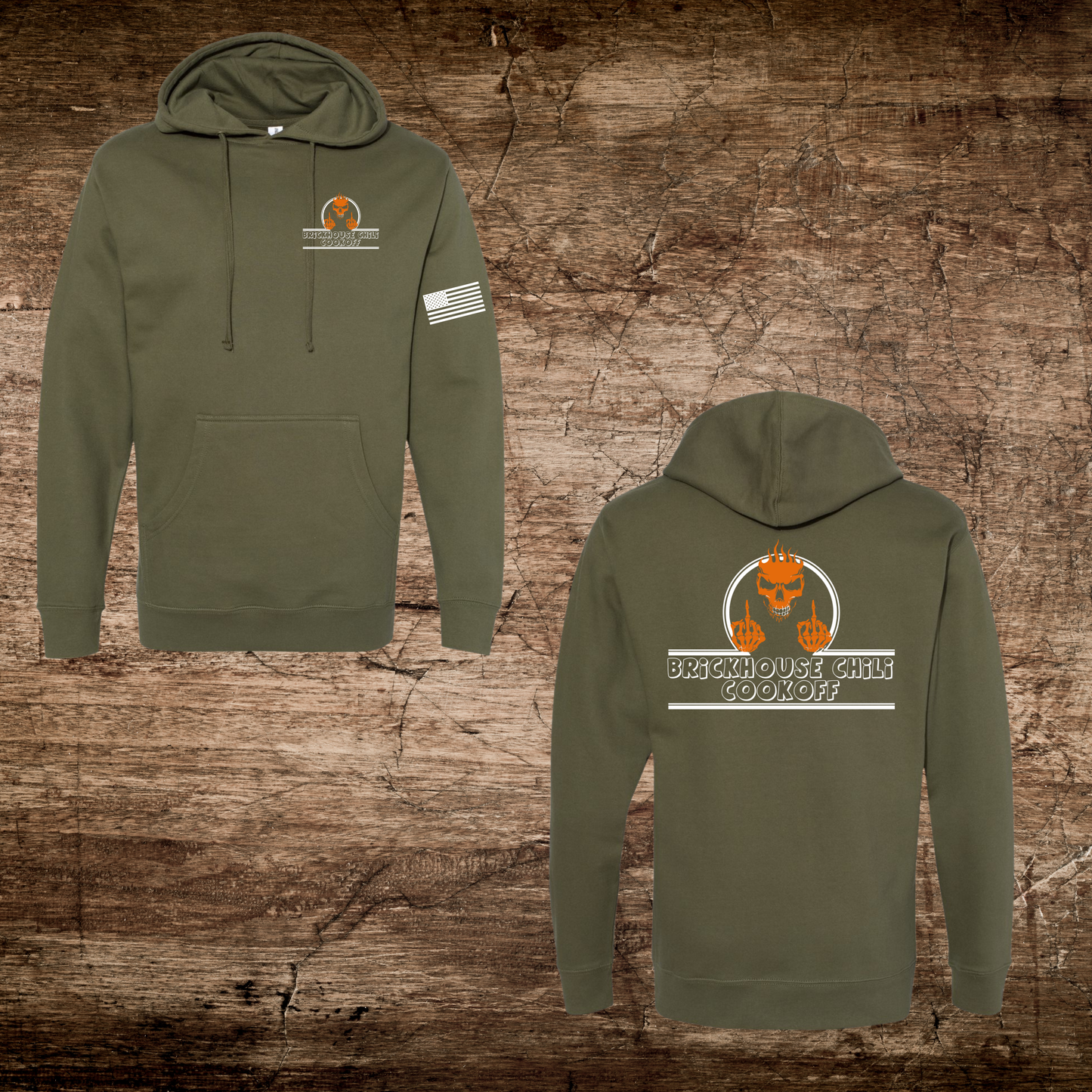 Brickhouse Chili Cookoff 2-Sided Hoodie