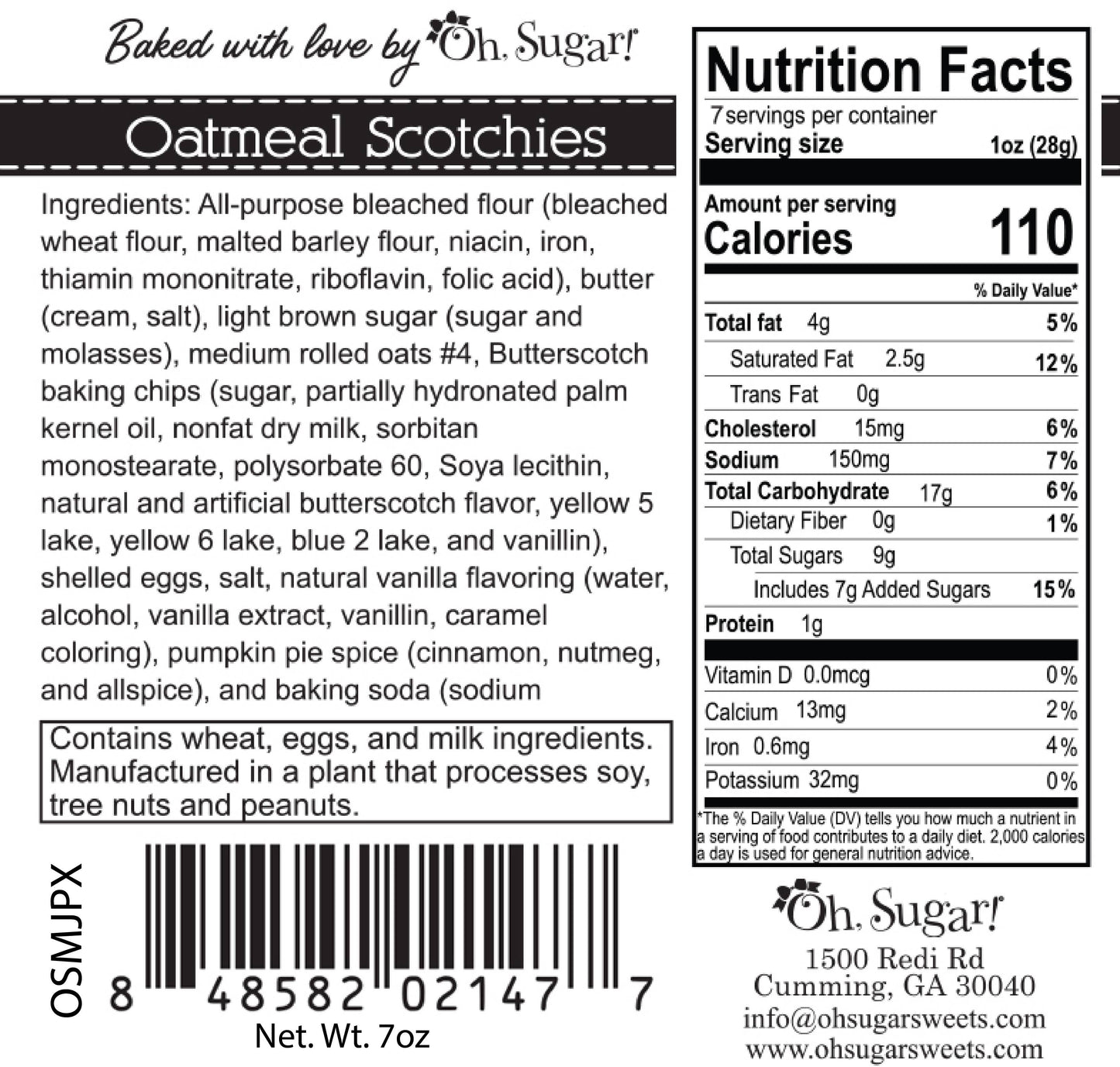 Christmas Holiday Assorted Cookie Flavors Mason Jar Pouches