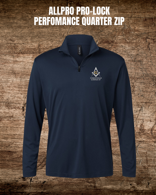 Men's AllPro Pro-Lock Performance Long Sleeve Quarter Zip