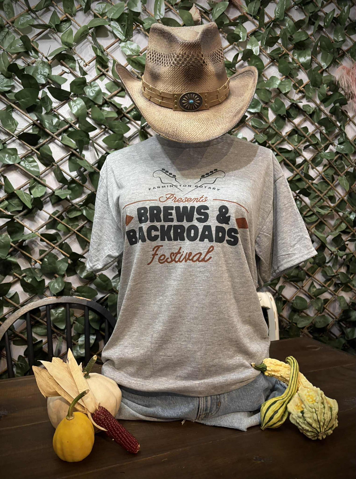 Brews & Backroads Short Sleeve Tee