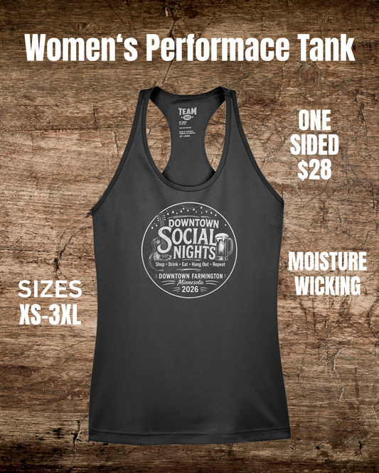 Downtown Social Women's Performance Tank
