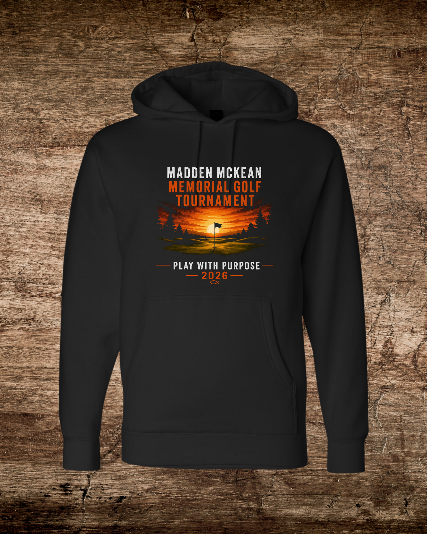 Madden Foundation Memorial Golf Tournament Midweight One-Sided Hoodie