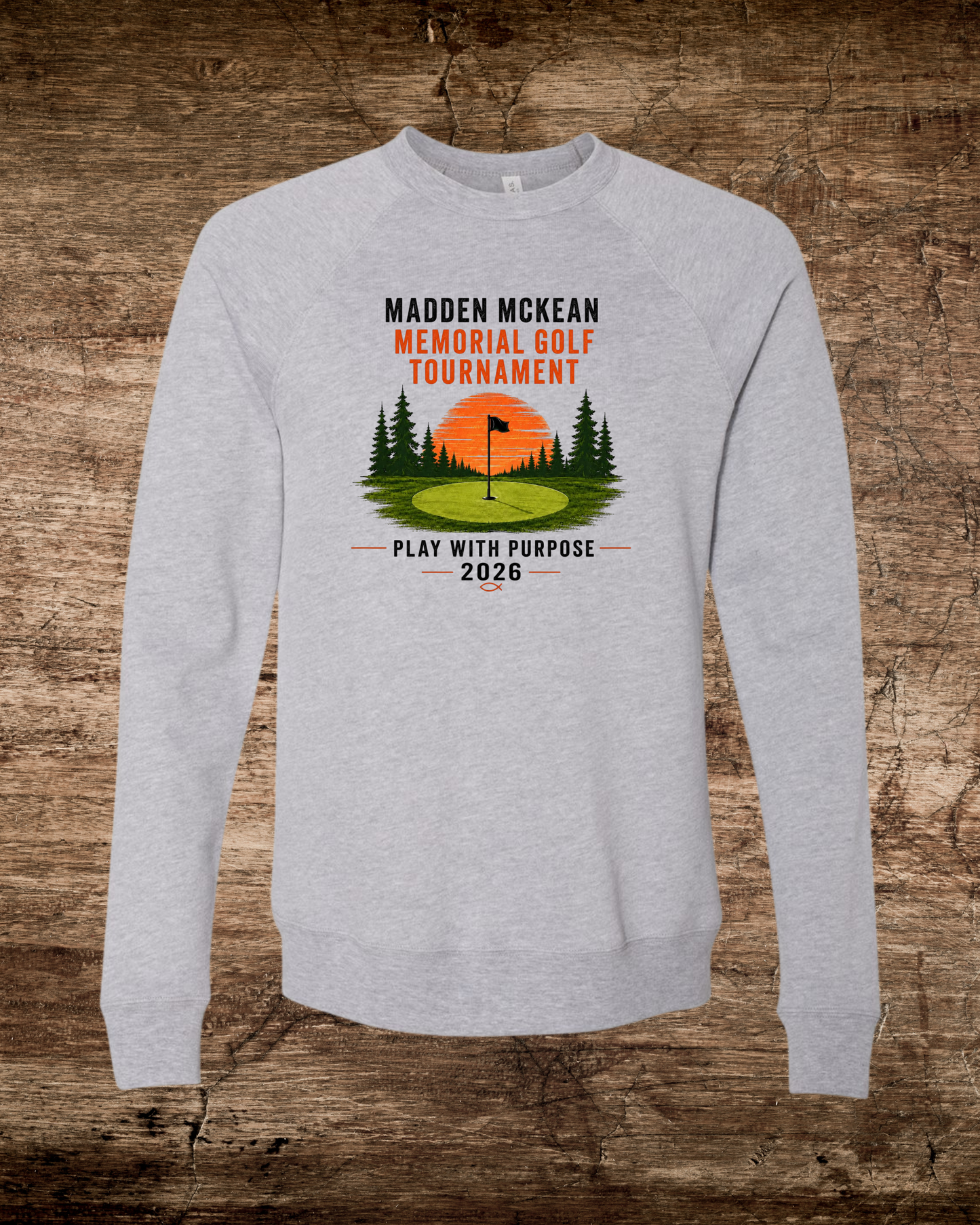 Madden Foundation Memorial Golf Tournament One-Sided Crewneck