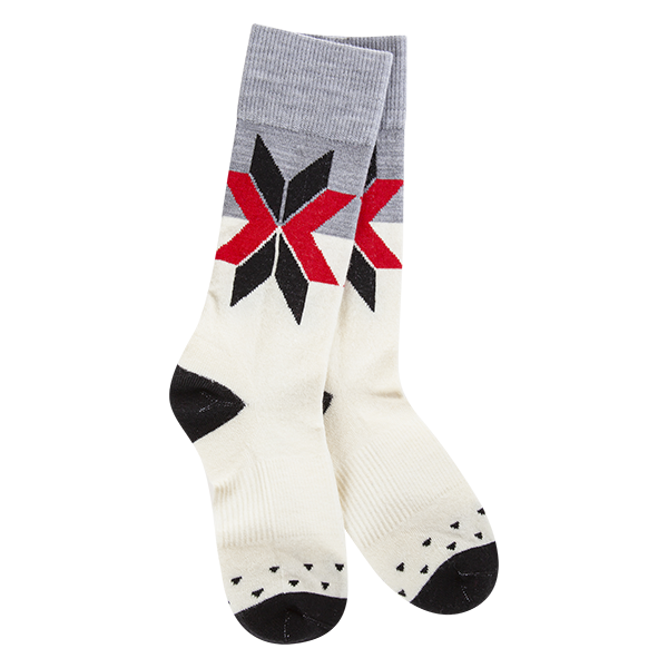 Woods Crew Neutral Fair Isle