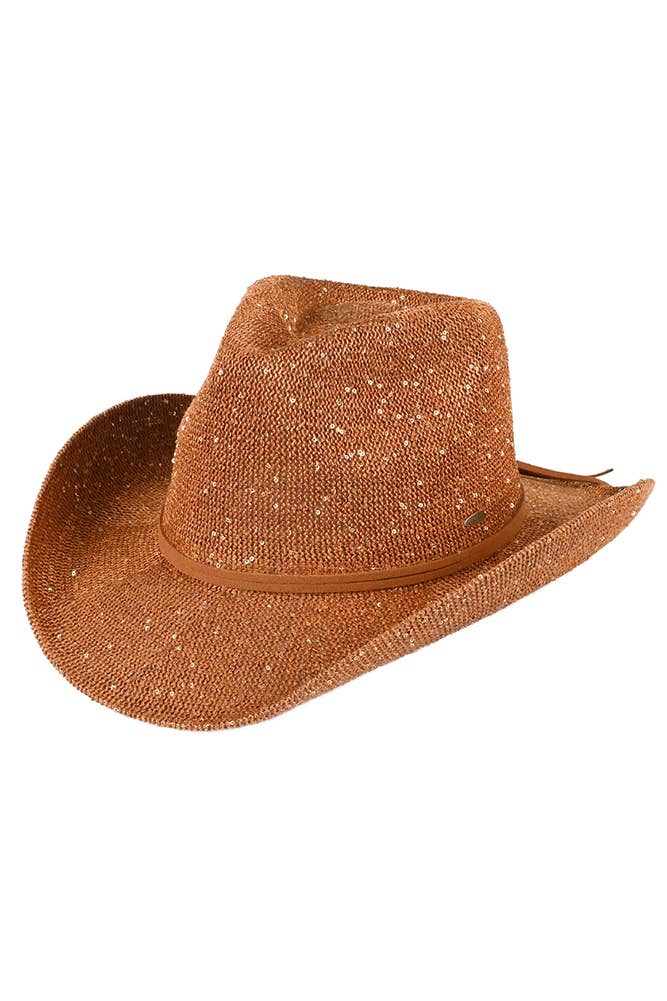 C.C Sequin Cowboy Hat