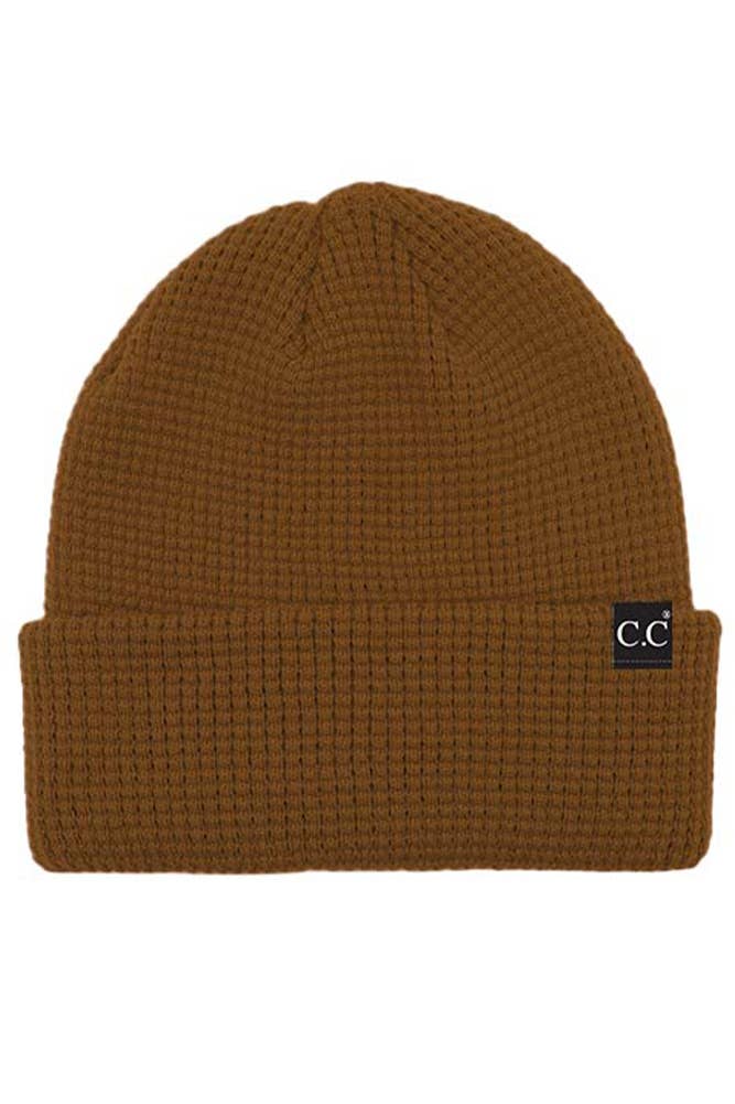 C.C Slouchy Cuff Beanie Hat