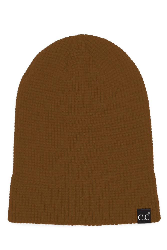 C.C Slouchy Cuff Beanie Hat
