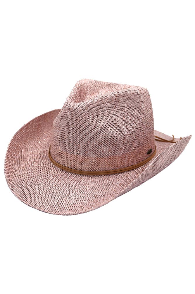 C.C Sequin Cowboy Hat