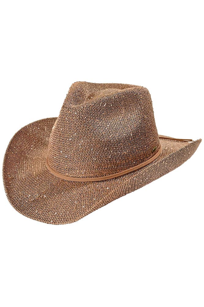 C.C Sequin Cowboy Hat