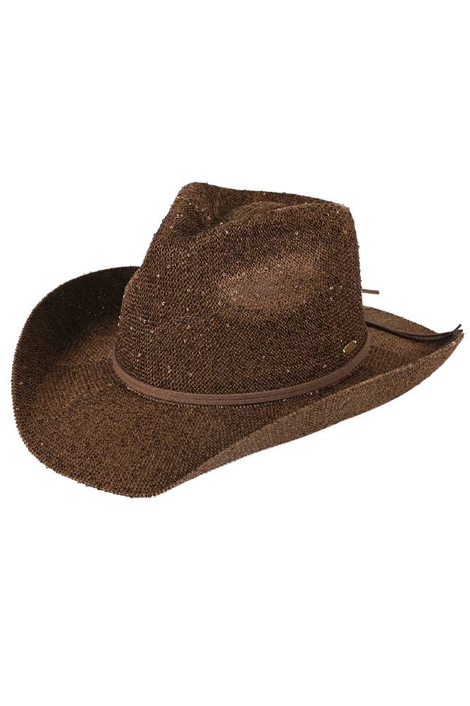 C.C Sequin Cowboy Hat