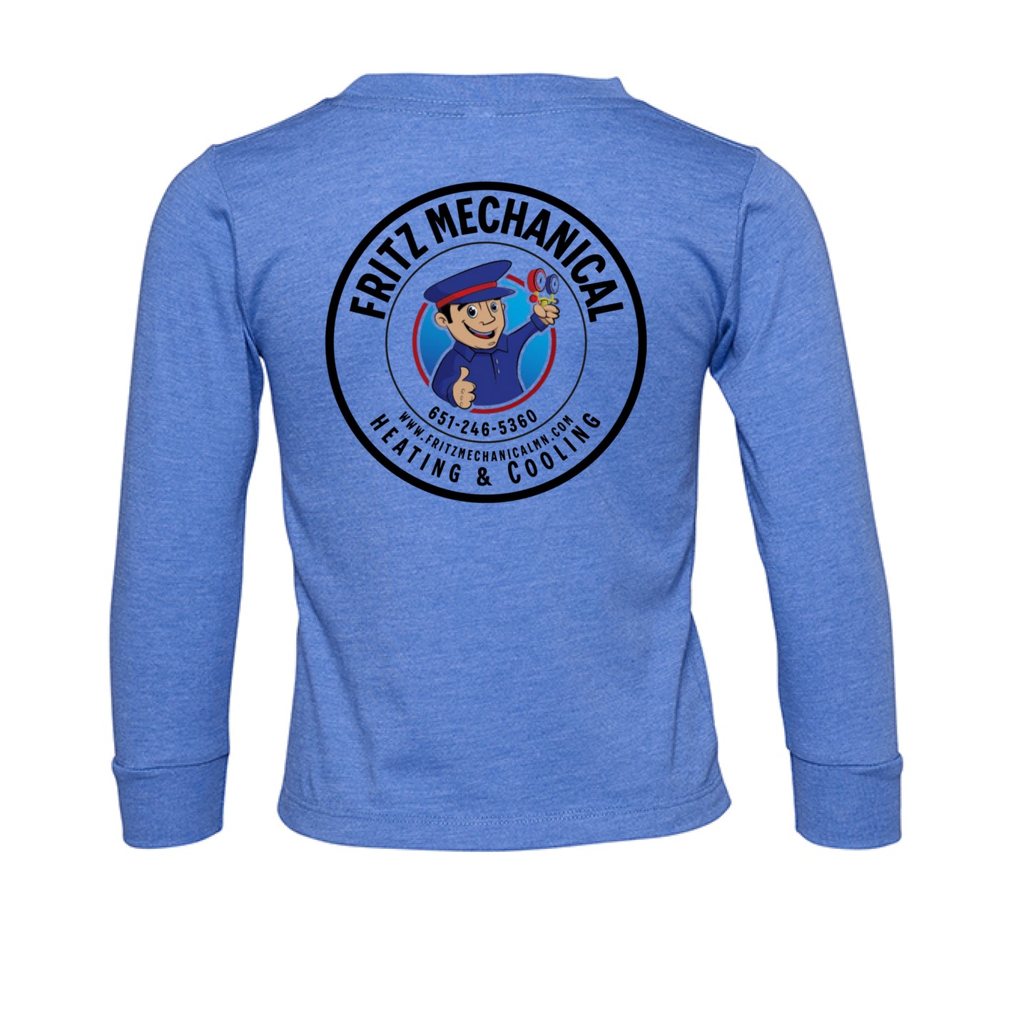 HTHR COLUM BLUE - BACK