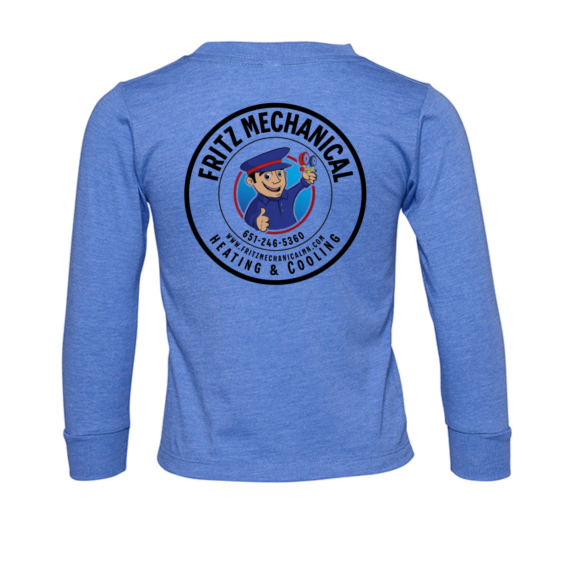 HTHR COLUM BLUE - BACK