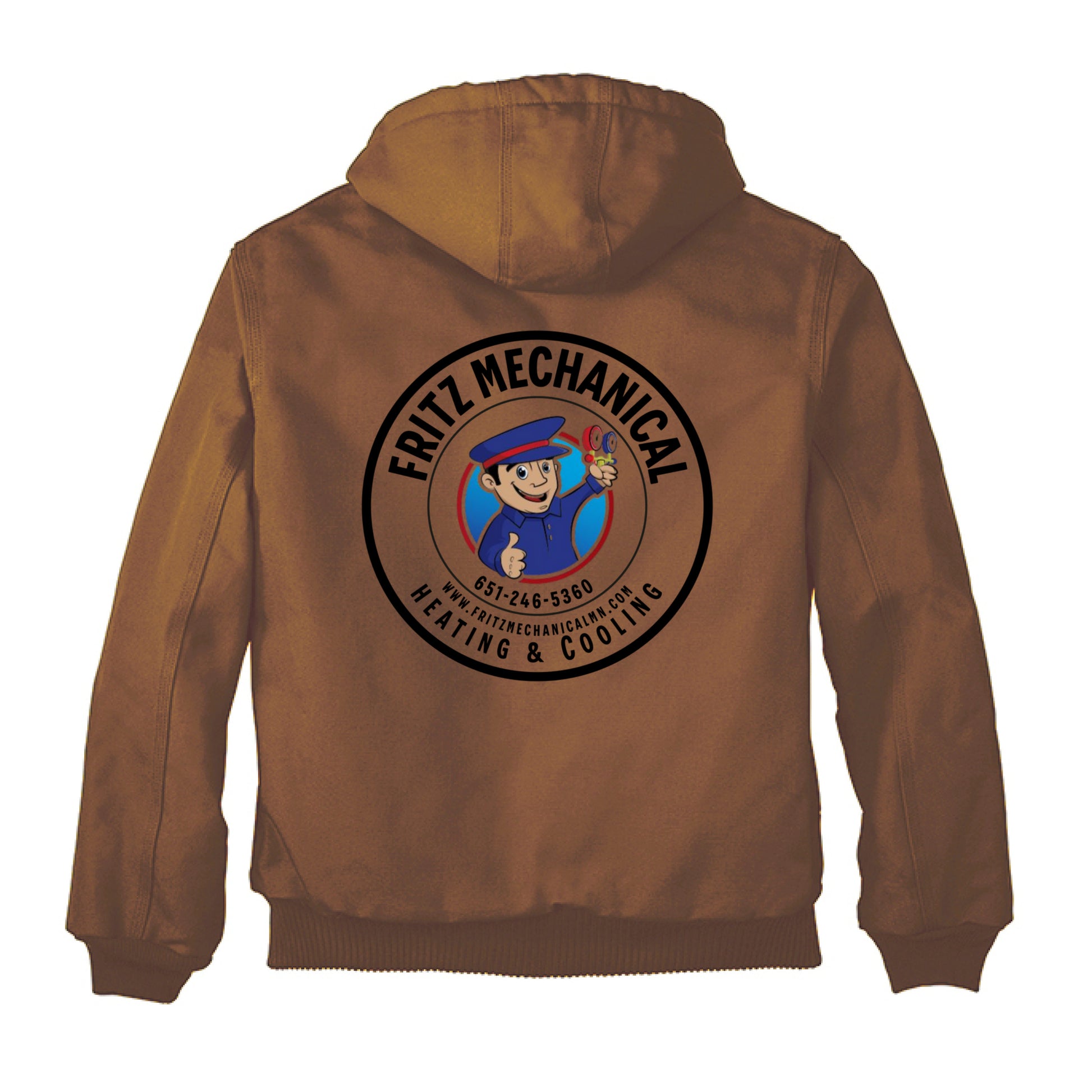 Carhartt Brown - BACK