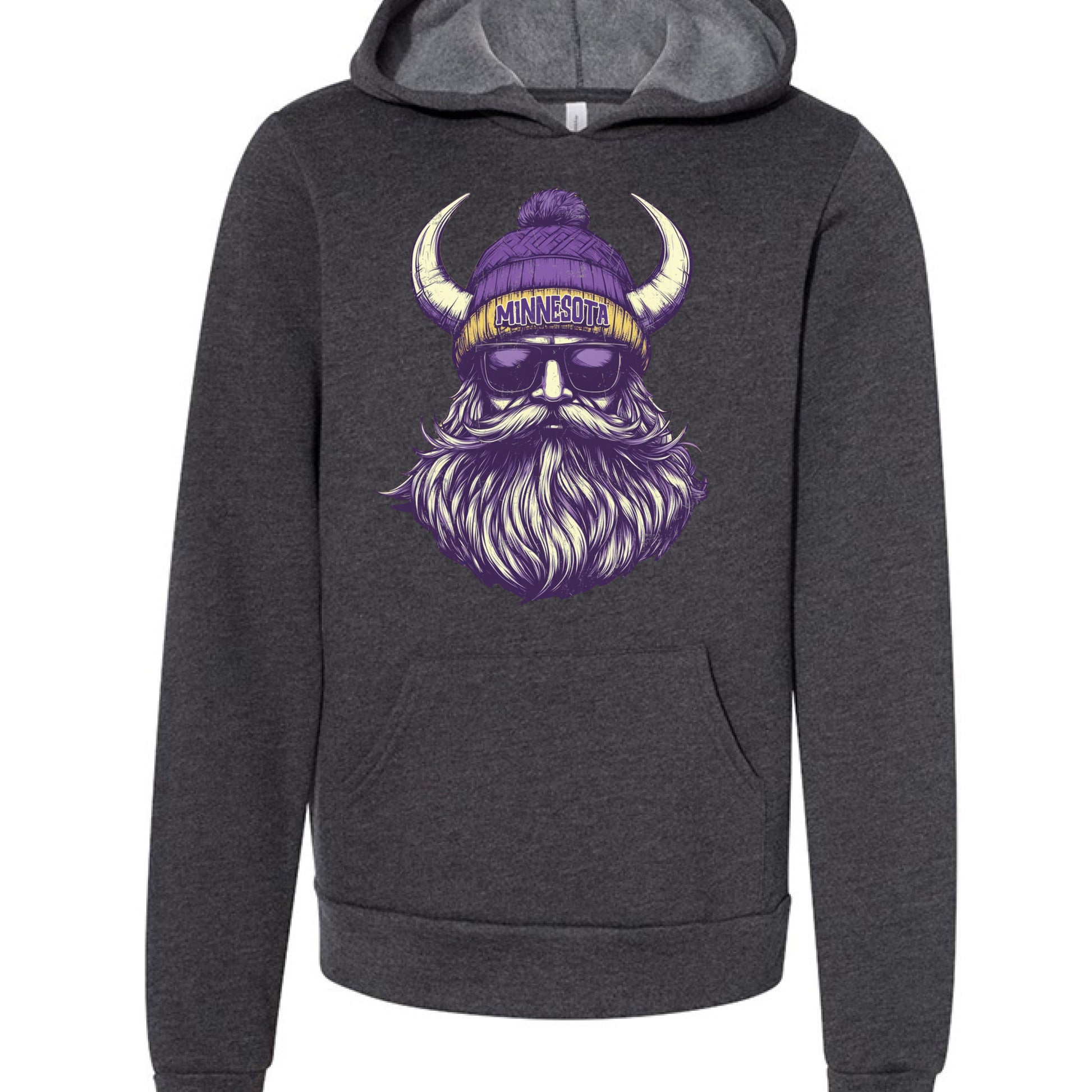 DARK GRY HEATHER - FRONT