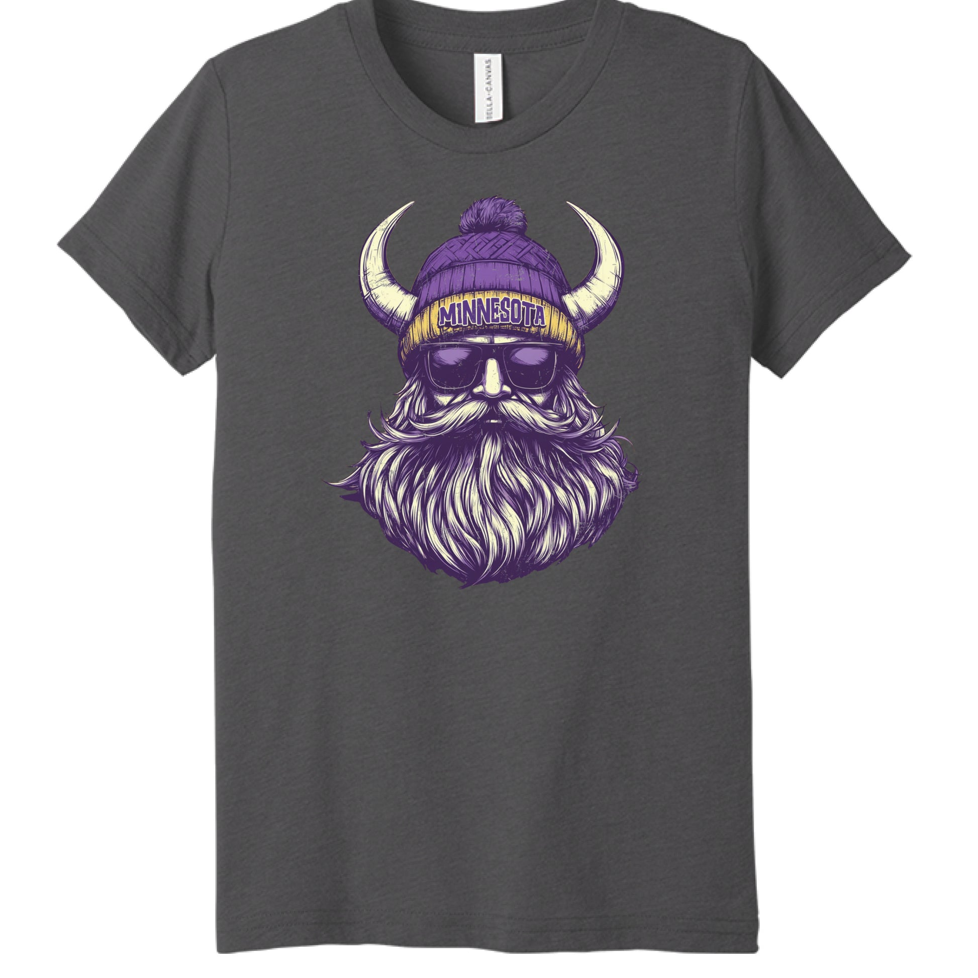 Solid Dark Grey Triblend - FRONT