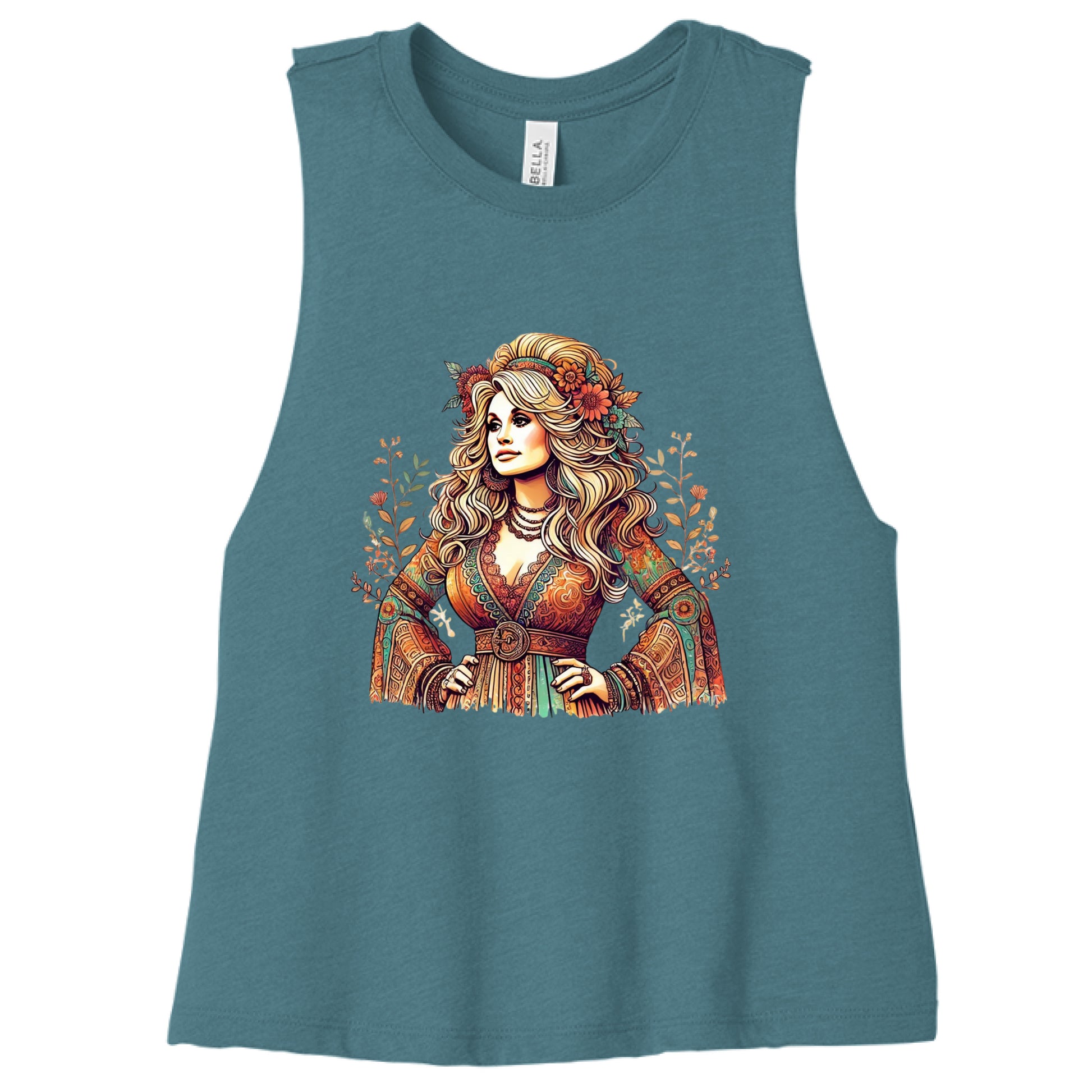 HTHR DEEP TEAL - FRONT