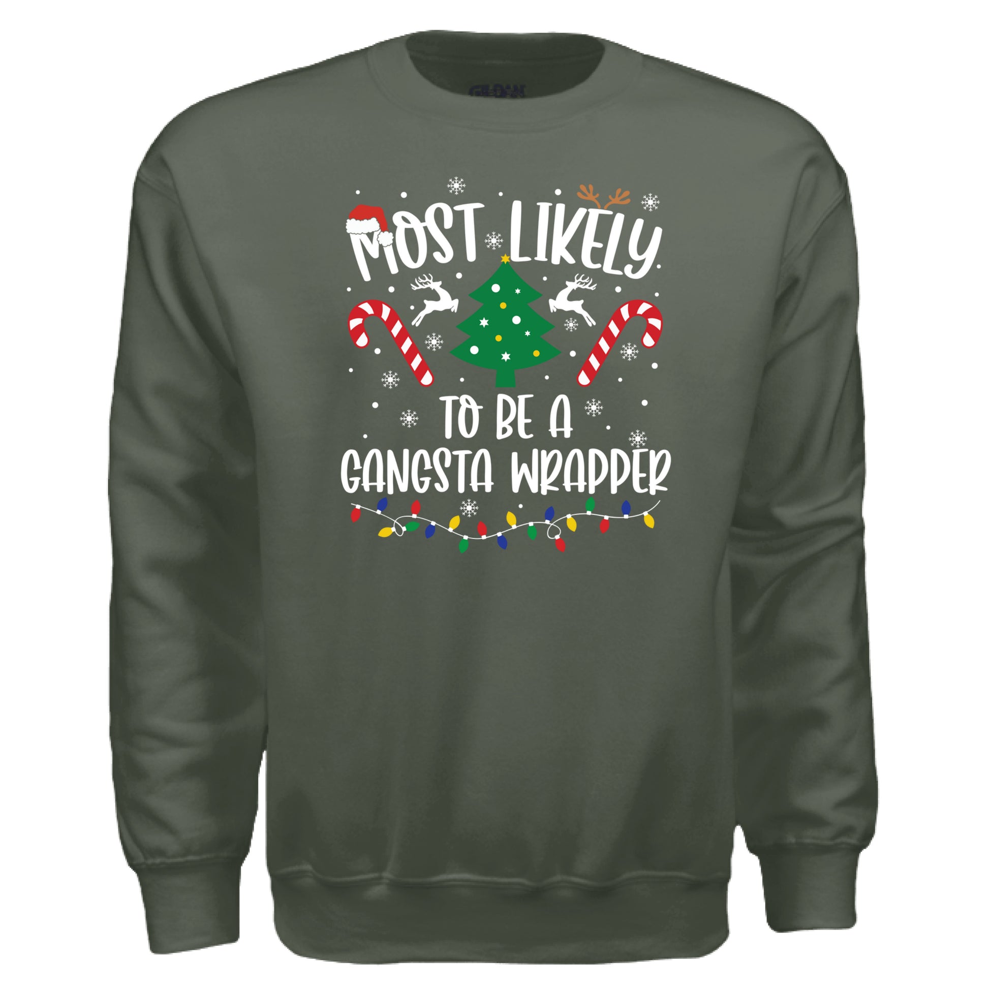 MILITARY GREEN - FRONT